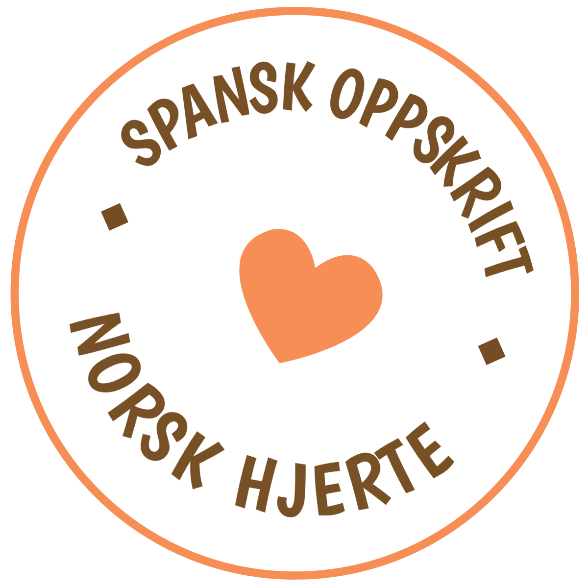 Spansk oppskrift · Norsk hjerte
